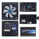 Fuente 600w/40a 80+ Bronze Gaming Rgb Semi-modular Pn: Dg-pws600-mrbz Ean: 8436556148804